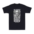 All I Know Is, Scotty Doesn't Know Socrates Funny Quote Vintage Men's T-Shirt