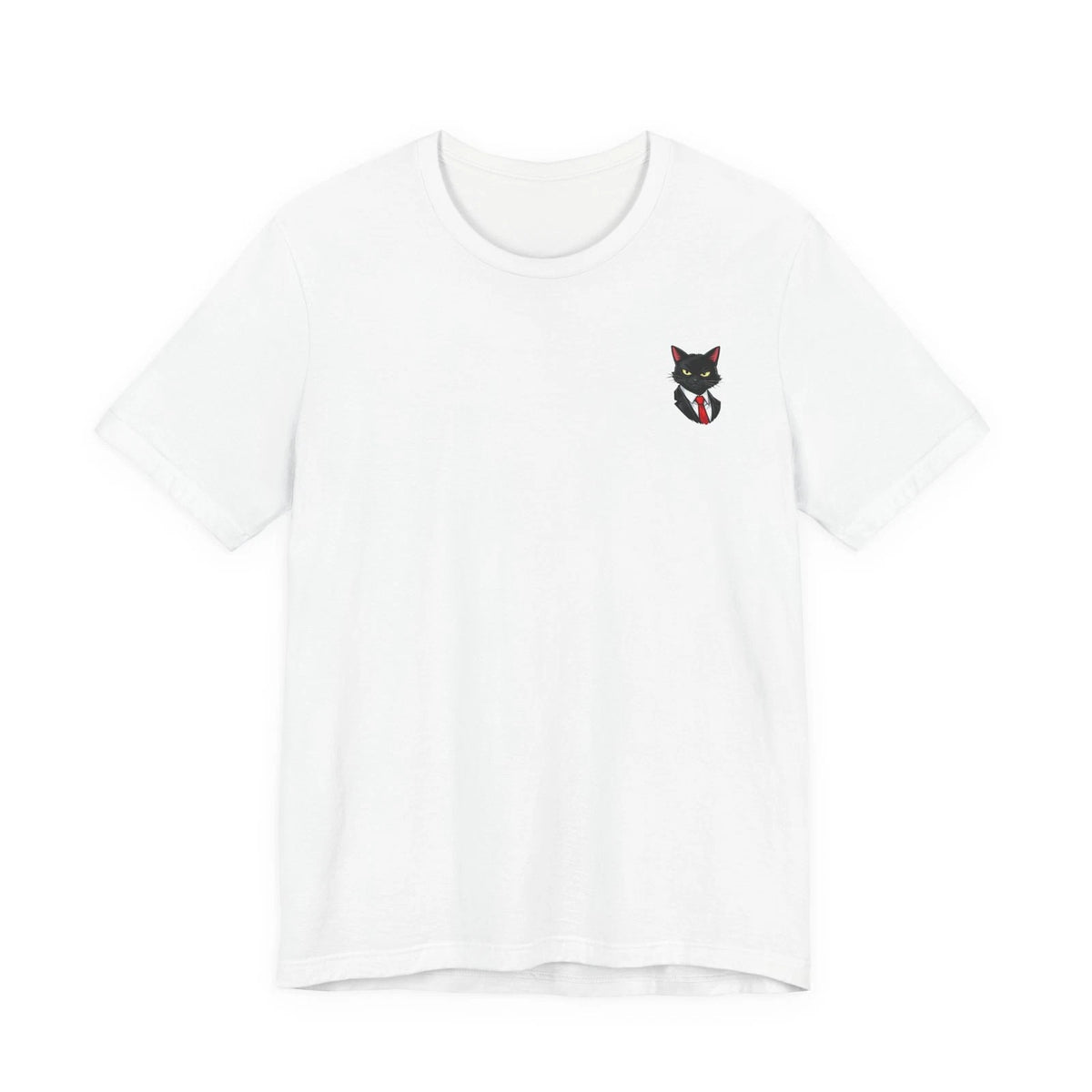 Black Cat Manager T‑Shirt Let’s Take a Break Japan Anime Graphic Funny Cat Tee
