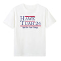 Hawk Tuah 24 Spit On That Thang Funny Quote Saying Gifts Retro Unisex T-Shirt