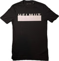 Helmut Lang Mens Oversized Logo Spellout T Shirt in Black Size S good condition