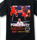 PUNCH OUT - MIKE TYSON  MEN'S vintage T-SHIRT