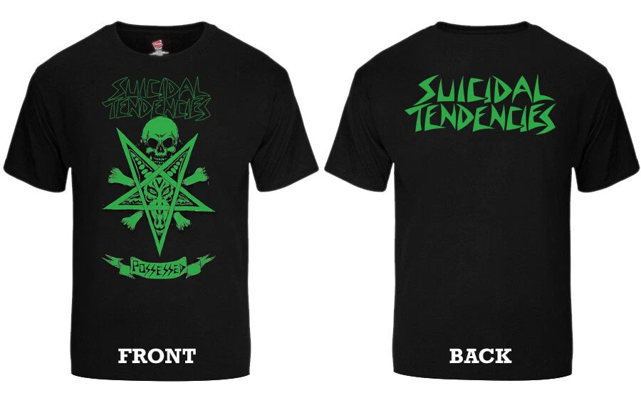 SUICIDAL TENDENCIES official POSSESSED T-SHIRT 80's EDITION Dogtown Punk