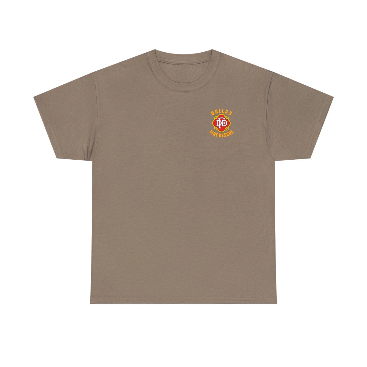 Dallas fire rescue -  Custom Men's Back and front T-Shirt Tee