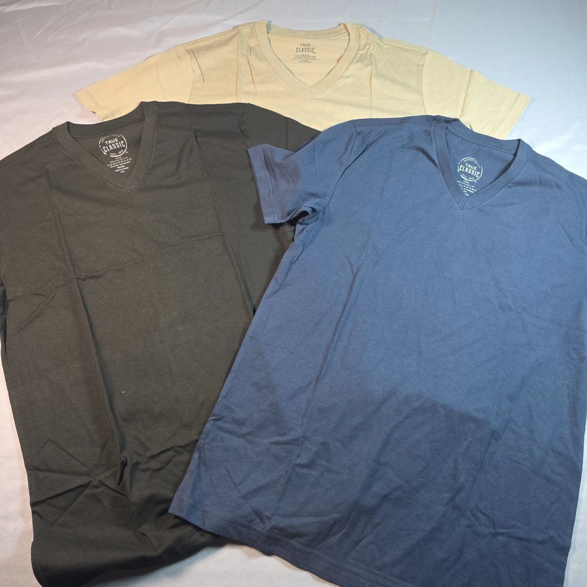 True Classic V Neck 3 pack variety medium