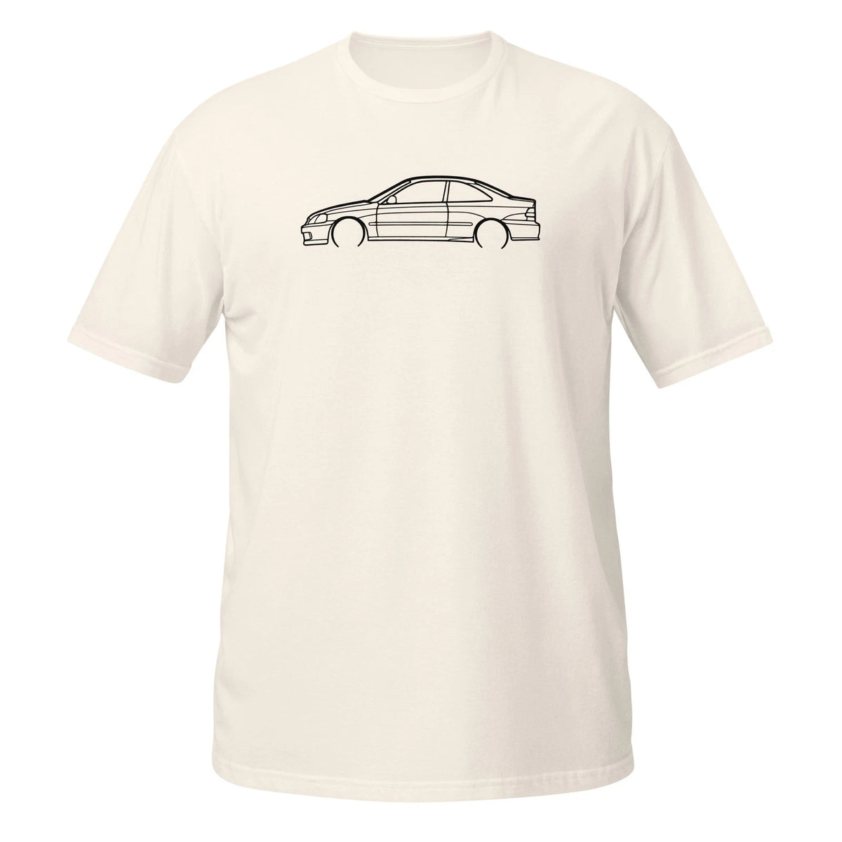 Comfy T-Shirt For Honda Civic Coupe 1999 Car Lovers Birthday Gift Stylish Tee