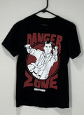 Archer Shirt Men's Small Black Danger Zone Animated Series Graphic Short Sleeve