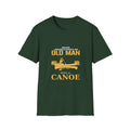 Never Underestimate an Old Man with a Canoe T-Shirt | Canoeing | Dad Gift