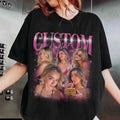 Custom Boyfriend Picture Shirt Gift Personalized Girlfriend Photo T-Shirt