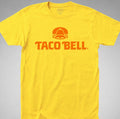 Taco Bell Retro logo T Shirt authentic fast food taco burrito nacho 70s 80s 90s
