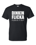 Dinkin Flicka Fleece It Out Office quote Funny Unisex T-shirt