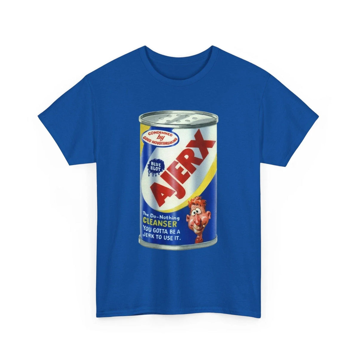 Wacky Packages Ajerx Can T-Shirt Funny AJAX Cleanser Parody