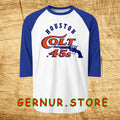 Houston Colt 45s Men's Raglan Blue Size S-2XL