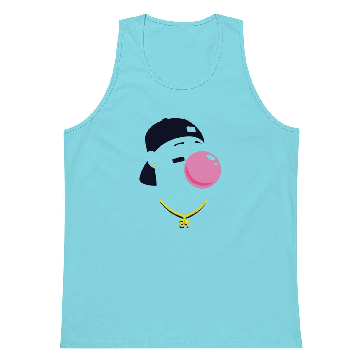 KEN GRIFFEY JR. BUBBLE GUM MEN'S PREMIUM TANK TOP SEATTLE MARINERS 90s BASEBALL