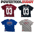 Scruffs Vintage Work & Casual T-Shirt - Maroon / Grey / Navy / Royal Blue