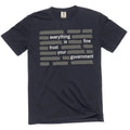 Men's "Everything Is Fine Trust Your Government" Graphic T-Shirt
