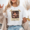 Personalized Vintage Year Photo Shirt Custom Picture Birthday Gift Unisex Tee