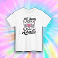 Just a Mom Shirt Funny Skeleton Hands Butterfly Parenting Humor Tee S-5XL
