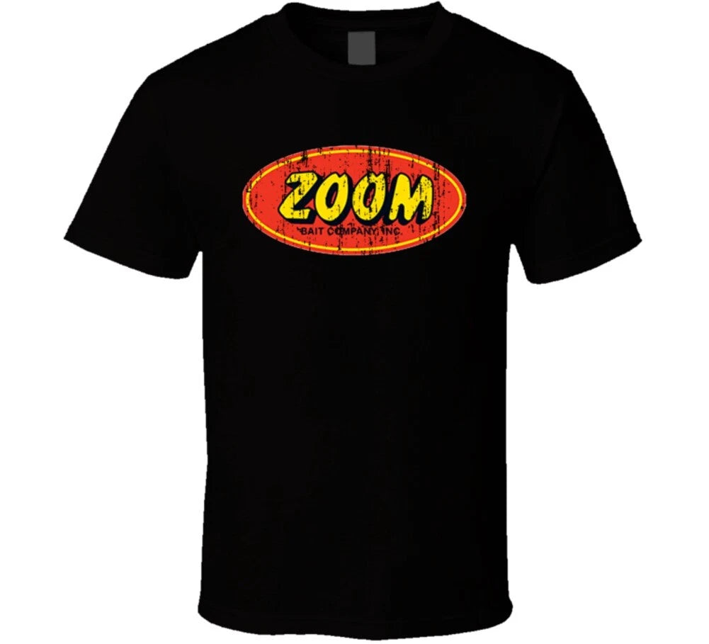 Zoom Fishing Lover Products Cool Gift Worn Look T Shirt