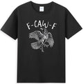 Black Crow FCAWF F-Caw-F Funny Gothic Dance Meme Graphic T-Shirt Unisex S-5XL