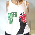 Green Day Punk Rock T-shirt Sleeveless Vest Top White Unisex S-2XL