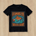 Custom Waves of Growth Graphic T-shirt Design Unisex Jersey Short Sleeve Tee
