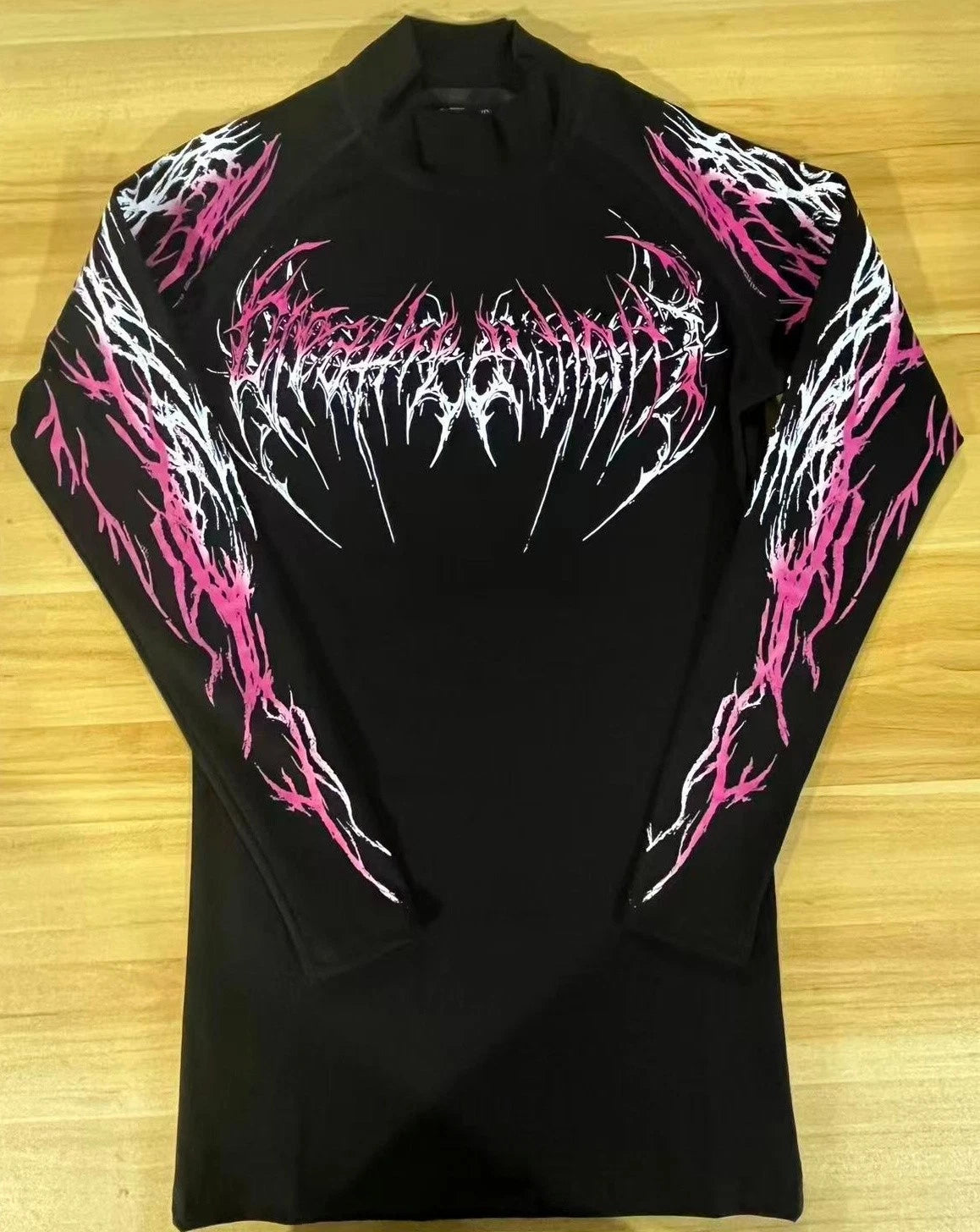 Breathedivinity Striped high-elastic sports tight long-sleeved shirt