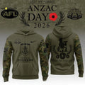 Fremantle Dockers Lest We Forget Anzac Day 2026 Hoodie