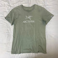 Arc'teryx T-Shirt Green Tech Y2K Olive Casual Hiking Shirt Used