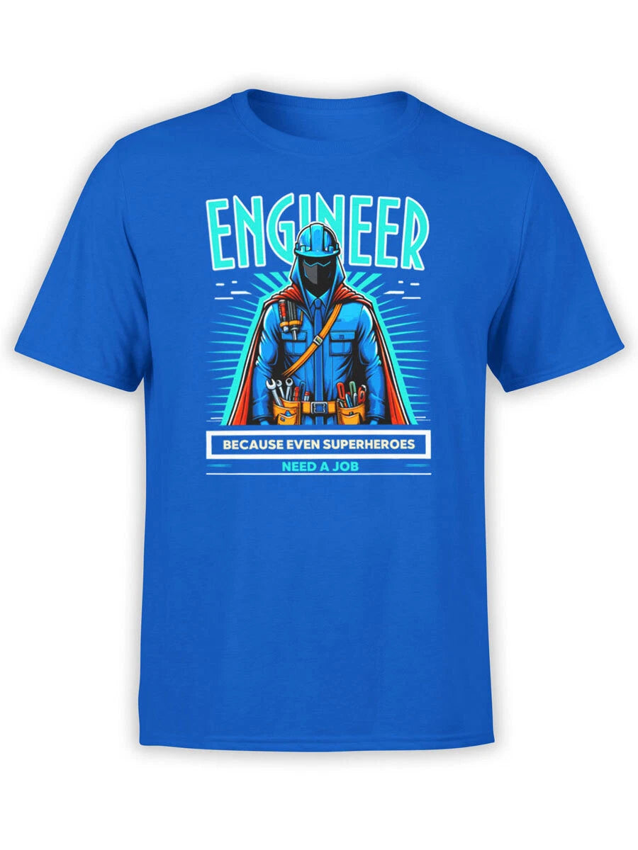 FANTUCCI Engineers T-Shirt Collection | Superhero Shift T-Shirt | Unisex