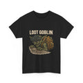 Loot Goblin Funny Gamer T-Shirt Gaming RPG FPS Survival Graphic Extraction