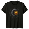 Celestial Sun Moon Mystical Art T-Shirt Pagan Astrology Spiritual And Her