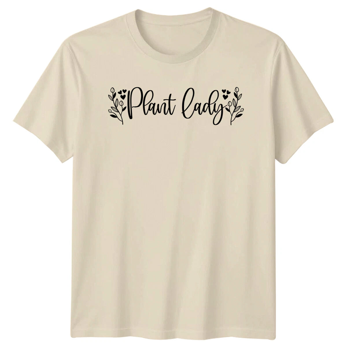 Plant Lady Floral T-Shirt - Cute Gardener Hobby Tee For Women
