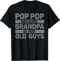 Pop Pop Art for Grandpa from Grandkids Father's Day Pop Pop T-Shirt
