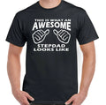 Stepdad T-Shirt Awesome Mens Funny Present Gift Fathers Day Birthday Step Dad