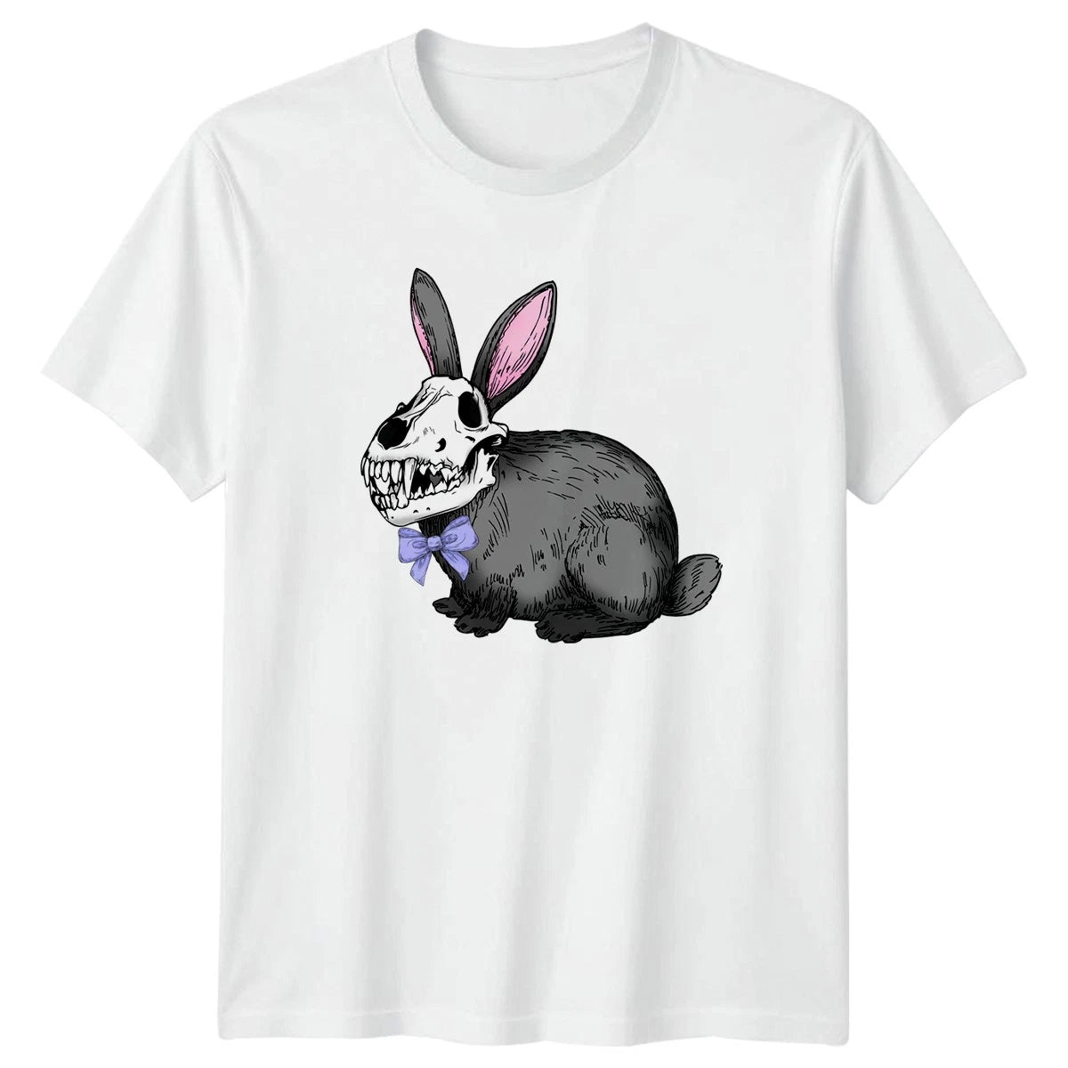 Cute Pastel Goth Bunny Skull T-Shirt Pastel Goth Easter Easter Gift