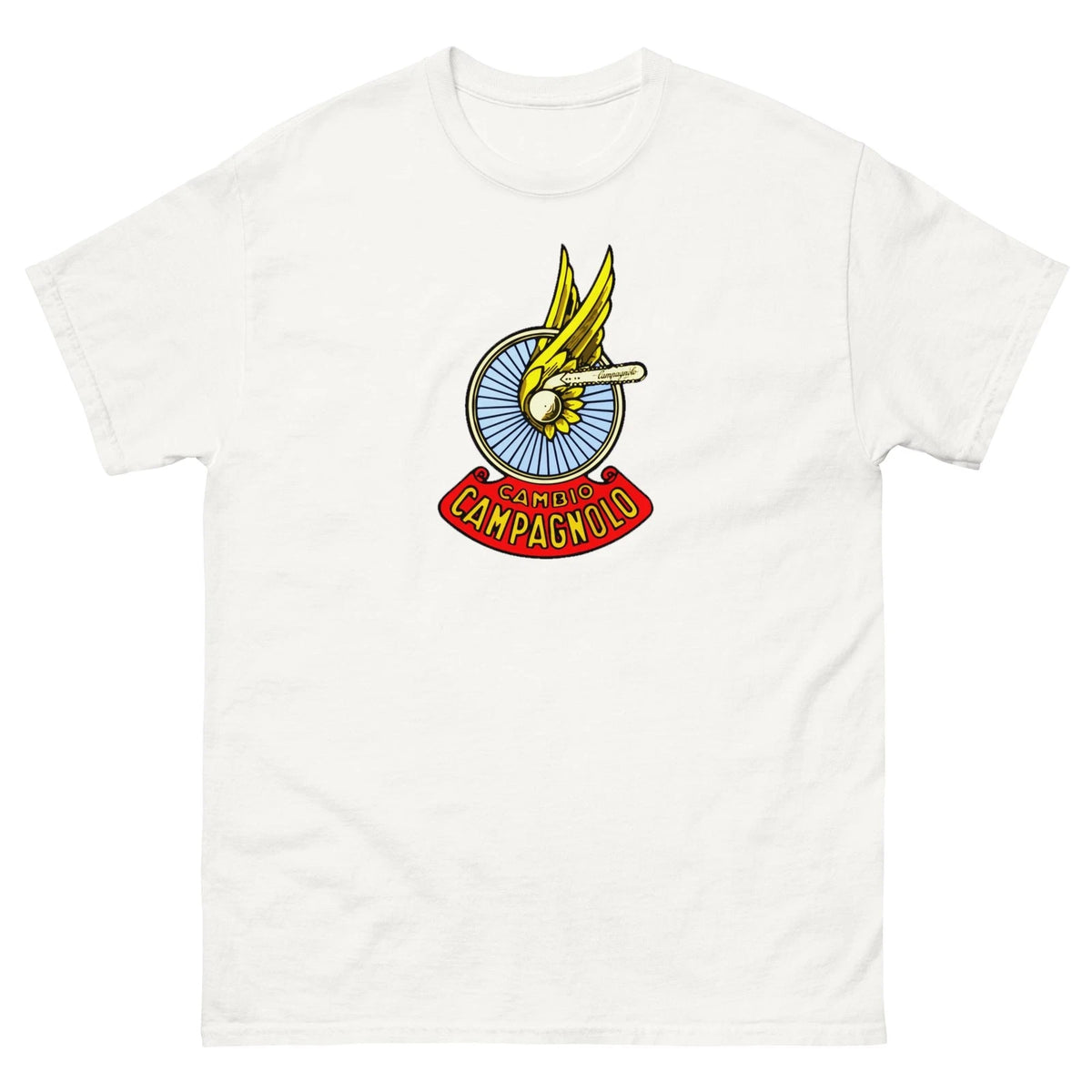 campagnolo  cycling t-shirt classic cycling logo
