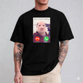 John Pork Is Calling T-Shirt, Funny Answer Call Phone Shirt, John Pork Meme Tee