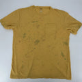 Boho Yellow Super Soft Painter T-Shirt - 100% Cotton - Mens Medium Tee - Sonoma