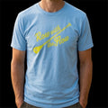 $45 TOMMY BAHAMA Sky Blue ROW WITH THE FLOW Relaxed Fit Short Sleeve T-shirt