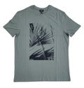Express Short Sleeve Soft Comfortable Crew Neck Graphic Tee green XL