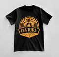 Custom Explore Nature Graphic T-shirt Design Unisex Jersey Short Sleeve Tee