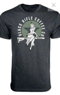 Black Rifle Coffee Company Bomber Girl T Shirt Black Men's Size Small
