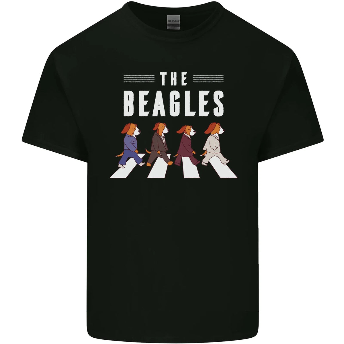 The Beagles Funny Music Parody Mens Light Cotton T-Shirt