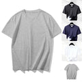 Men Oversized T-shirt For Beach Trips Breathable Fabric Blend Trendy Men Fashion