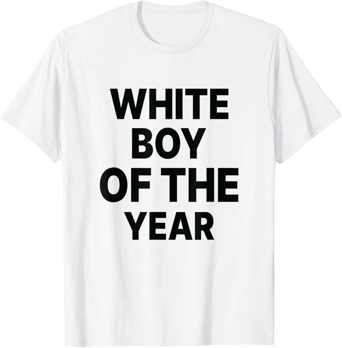 White Boy Of The Year Funny T-Shirt