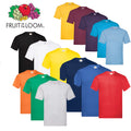 Fruit of the Loom Plain Blank Mens Mans Cotton Value Tee Shirt Tshirt T-Shirt