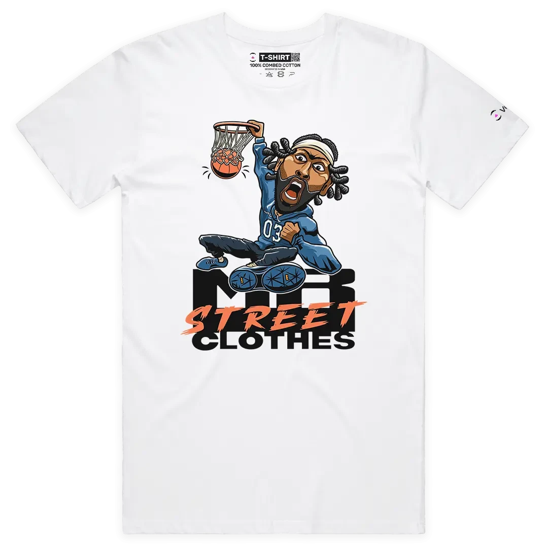 Davis Mr Street Clothes Sports Graphic Premium T-Shirt for Basketball Fans