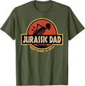 Jurassic Dad Pain Finds A Way Funny Sarcastic Skeleton T-Shirt
