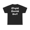Stupid Should Hurt Attitude Funny Unisex Heavy Cotton Tee