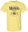 Modelo Beer T-shirt. 100% Cotton. S,M,L,XL,XXL,XXXL. 4 Colors. Free ship USA